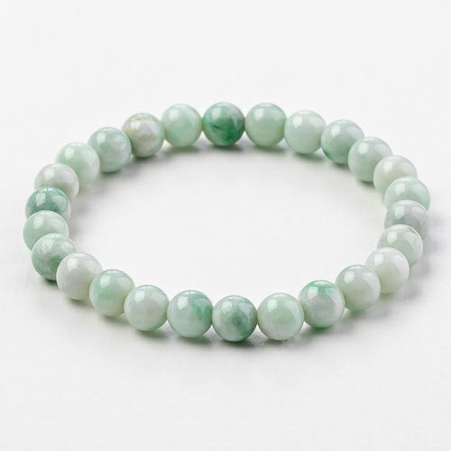 ブレスレット／淡緑色ヒスイ | 糸魚川翡翠工房こたき
