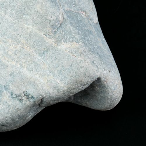 磨き石・穏やかな青・小滝産・1.7kg】（高品質青色ヒスイ）糸魚川