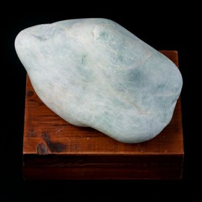 海石・グリーン模様・輝く結晶・親不知海岸産・803g】（高品質濃緑色