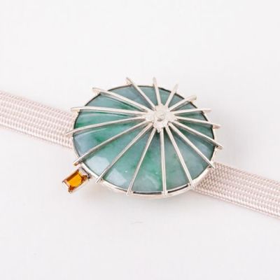 翡翠帯留め｜《公式》糸魚川翡翠工房こたき