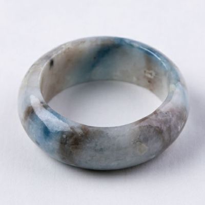 指輪／青色（入コン沢）ヒスイ | 糸魚川翡翠工房こたき
