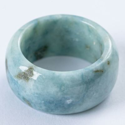 指輪／青色（入コン沢）ヒスイ | 糸魚川翡翠工房こたき