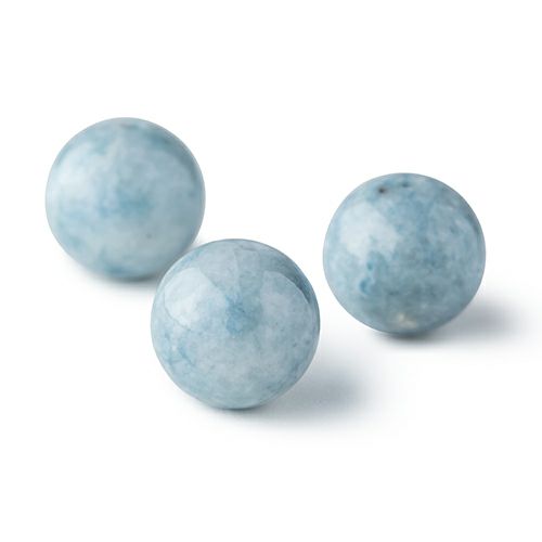 青色8mm玉・1玉より購入可能です】（高品質青色ヒスイ）糸魚川