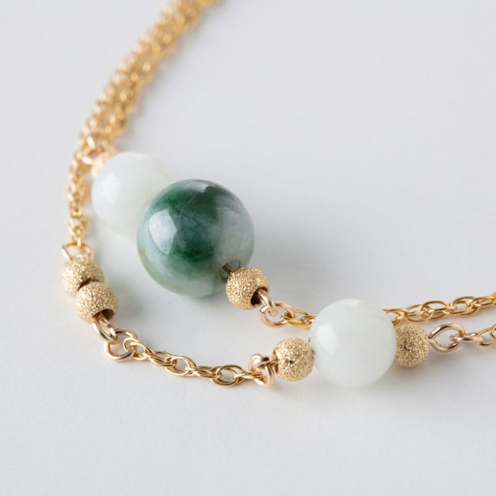 翡翠ブレスレット