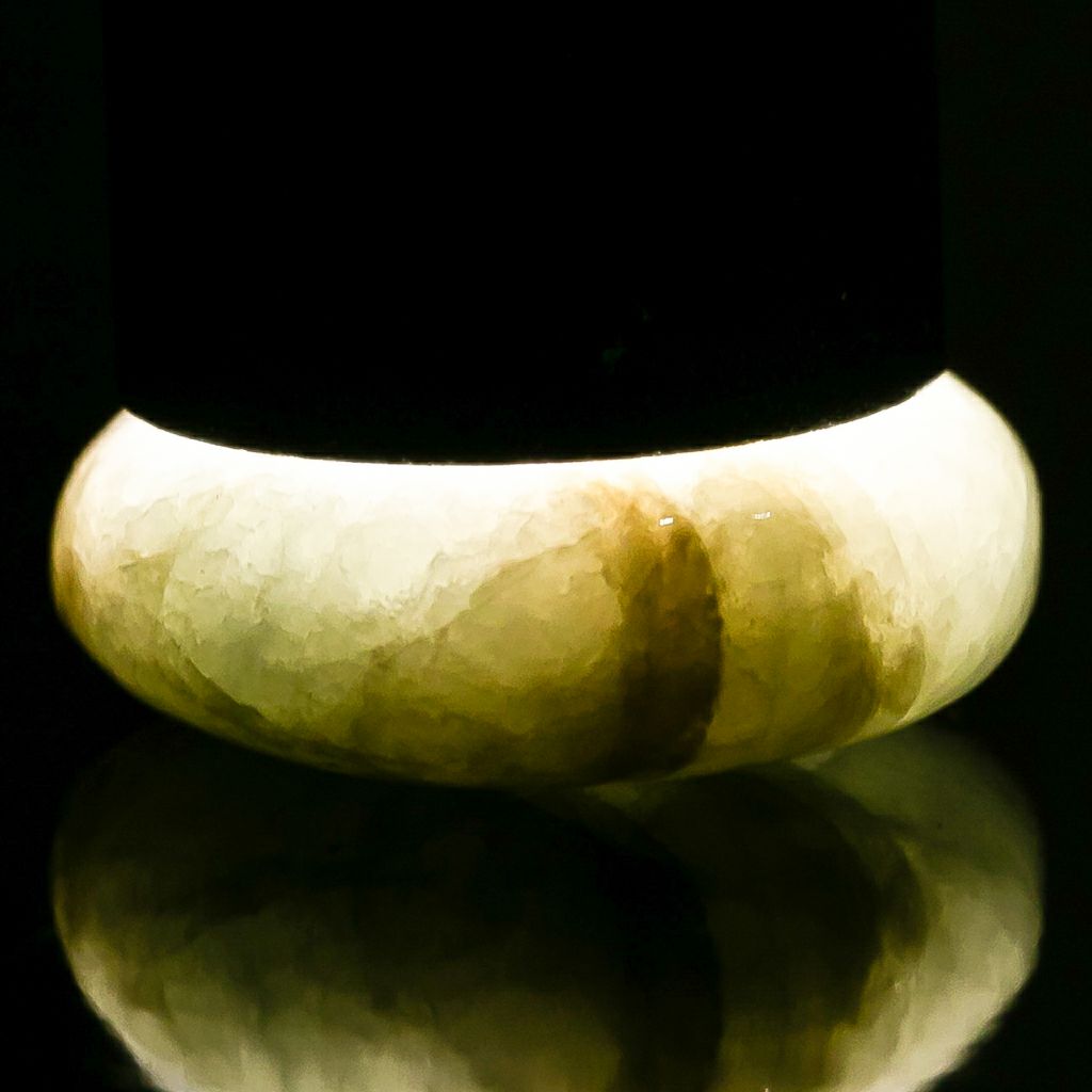 翡翠管玉ペンダント