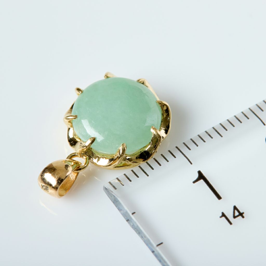 翡翠アクセサリーペンダント