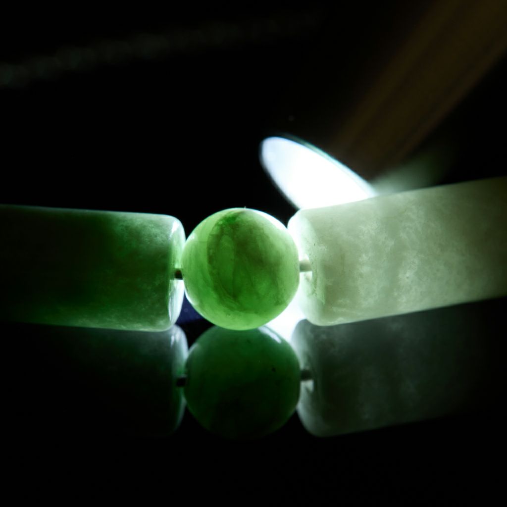 翡翠ネックレス