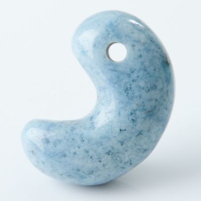 勾玉／青色（入コン沢）ヒスイ | 糸魚川翡翠工房こたき