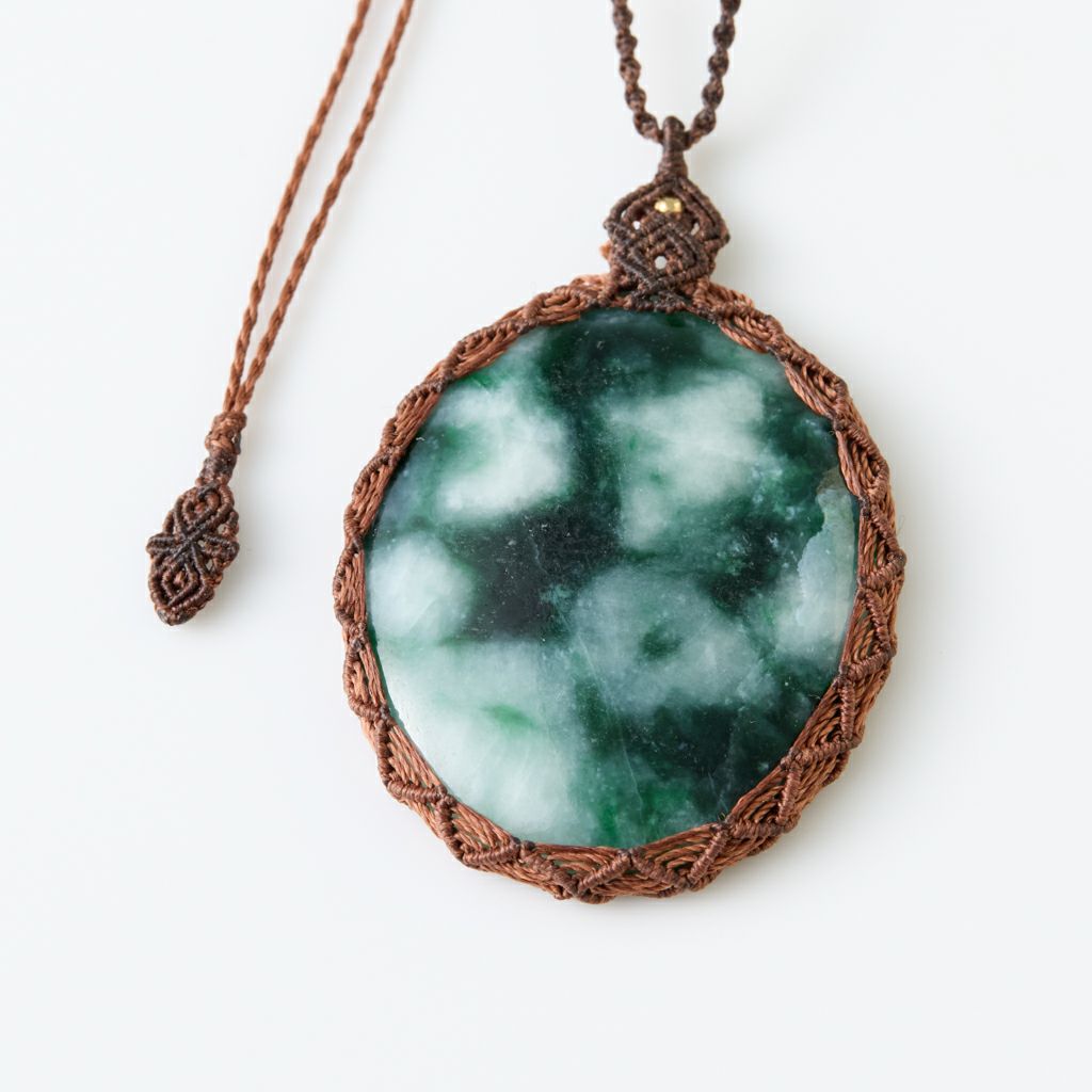 翡翠ペンダント