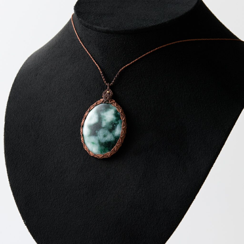 翡翠ペンダント