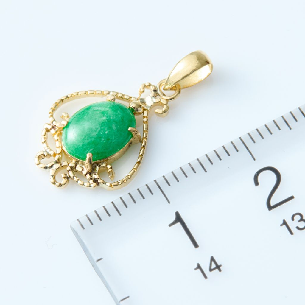 翡翠ペンダント