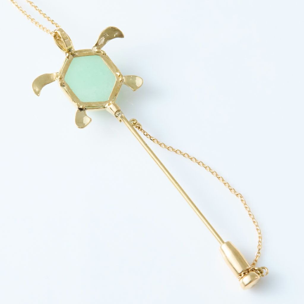 翡翠ペンダント
