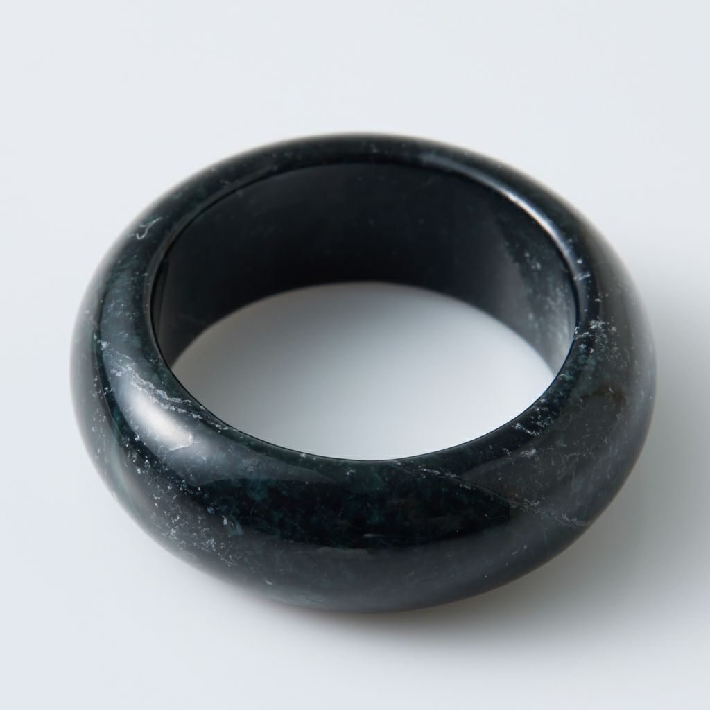 指輪／黒・グレー色ヒスイ | 糸魚川翡翠工房こたき
