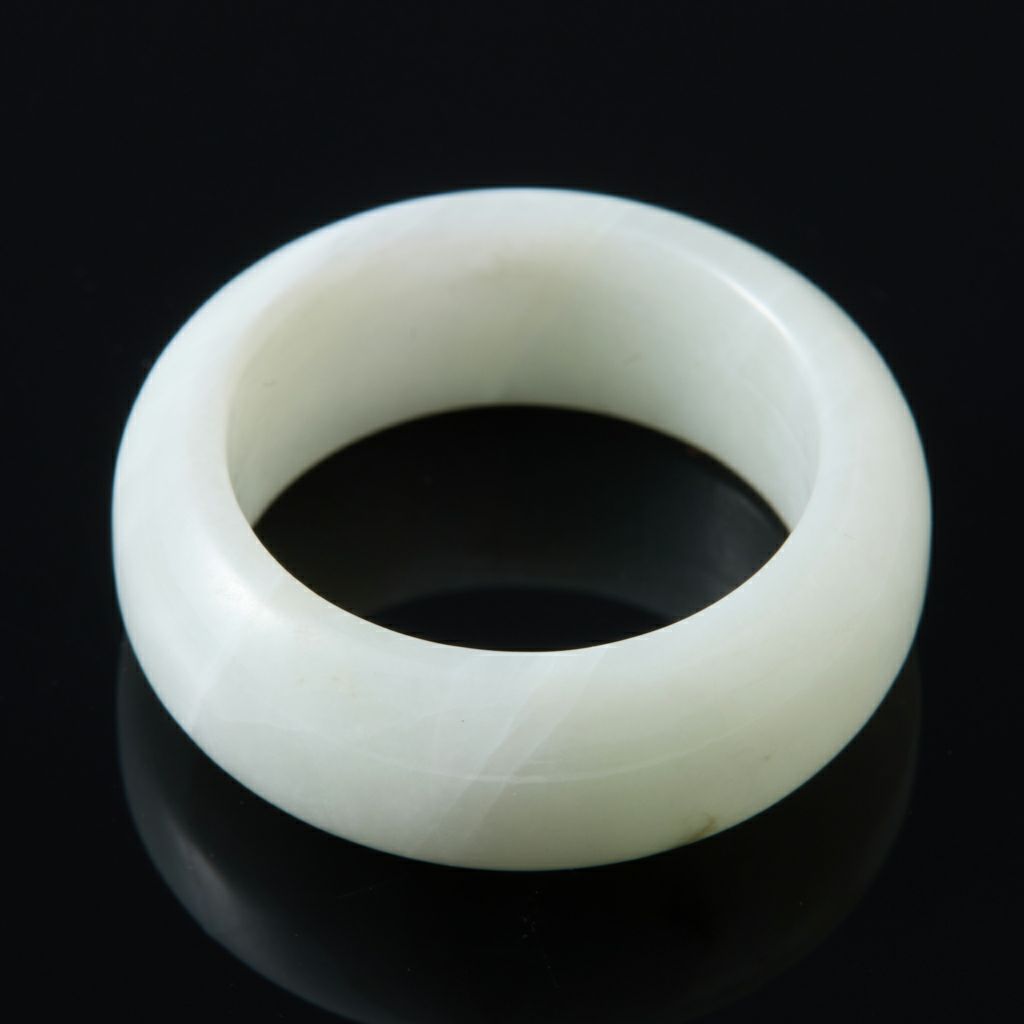 指輪／白色ヒスイ | 糸魚川翡翠工房こたき